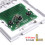 (3CH) 433MHz Universal Wireless Remote Control Wall Panel RF Transmitter 1527 Learning Code Wall Switch 6