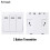 (3CH) 433MHz Universal Wireless Remote Control Wall Panel RF Transmitter 1527 Learning Code Wall Switch 1