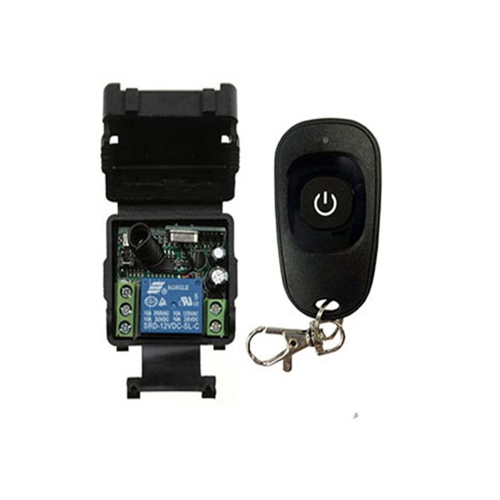 (315Mhz 12V) Hot Dc12v 24V 1Ch 1 Ch Wireless Remote Control Switch 10A Relay Receiver Module Rf Transmitter With 9180193695311