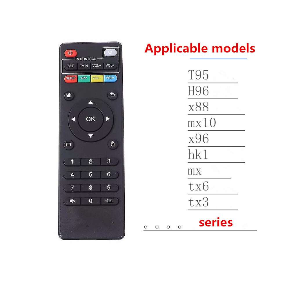 (For Mxq T95 Series) Universal Remote Control For X96 X96mini X96w Android Tv Box Ir Controller For Set Top Box X96q Nexbox 9180193696516