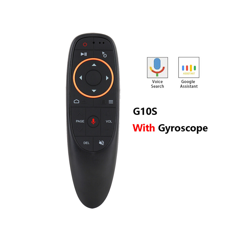 (G10s) Coldrain G10s Air Mouse Voice Remote Control 2.4G Wireless Gyroscope Ir Learning For H96 Max X88 Pro 9180193695434