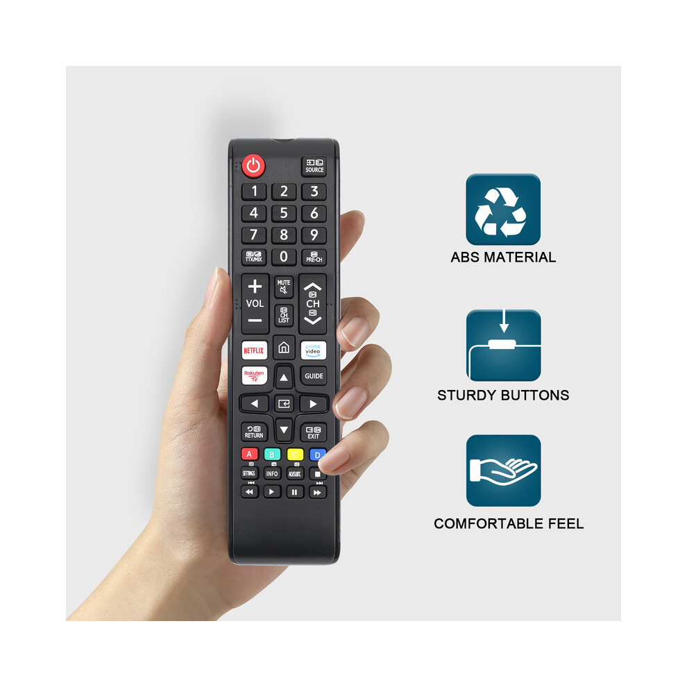 (Bn59-01315b) Universal Remote Control for Samsung Smart Tv, Control Replacement Fit for 4K Uhd Qled Hdtv Led Tvs,