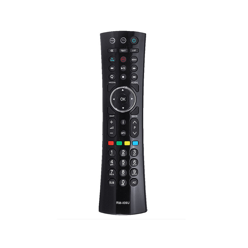 (Black) Abs Replacement Suitable For Humax Tv Set-Top Box Remote Control Freesat Rm-109U Black 9180193696219
