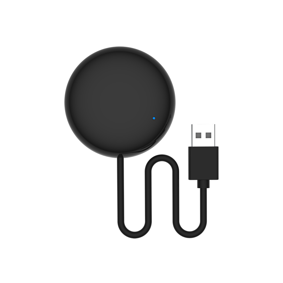 (Black) Tuya Wifi Smart Ir Remote Control Smart Life App Replace Tv Dvd Aud Ac Remote Works With Alexa Google Black 9180193693508