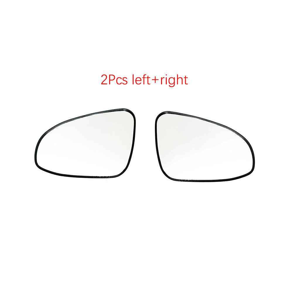 (Left And Right) Car Wing Door Side Mirror Heated Lens Exterior Rearview Mirror Glass For Toyota Corolla 2014 2015 2016 9180193707977