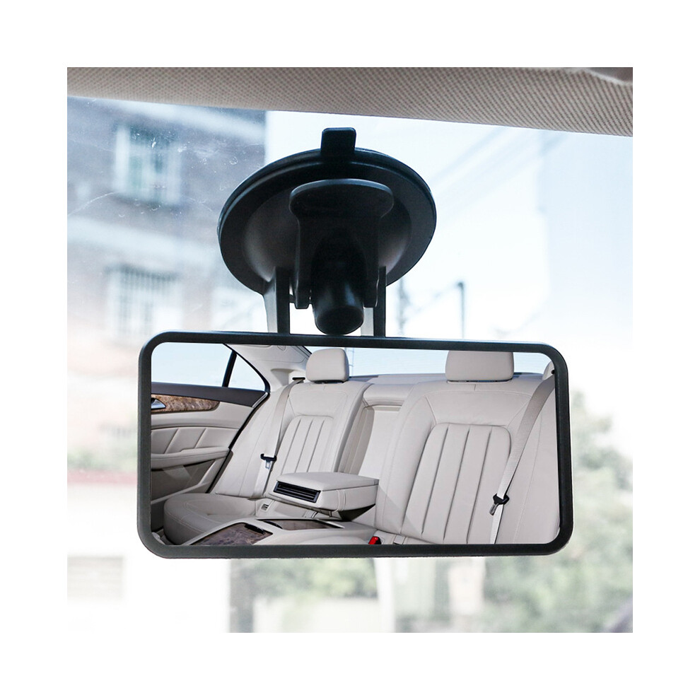 (suckers) Shatterproof 360 Degrees Rotatable Child Observation Mirror Car Mirror Adjustable Car Interior Rear