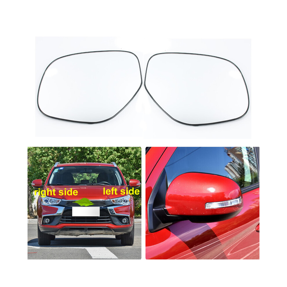 (A Pair No Heating) Car Mirrors For Mitsubishi Strength Dazzle Asx 2013-2021 Car Accessories Rearview Mirror Lenses Side 9180193708103