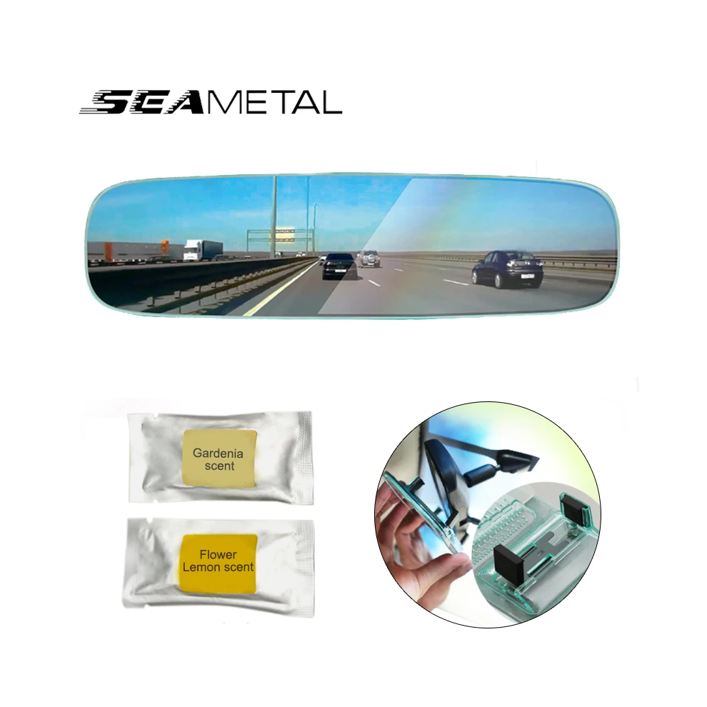 (1pc) Car Interior Mirror Baby Rearview Mirrors Wide Angle Rear View Large Vision Convex Parking Mirror with