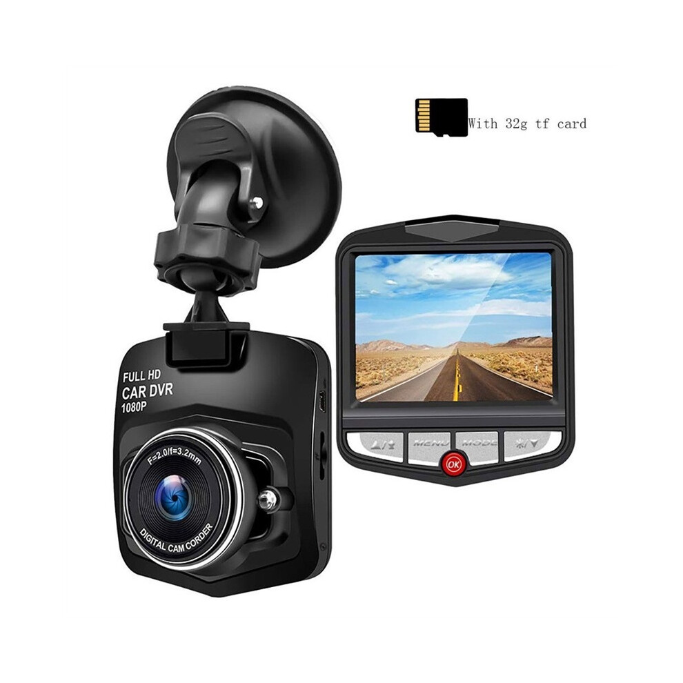 (Machine   32g memory) Car Camera HD 1080P Dashcam DVR Recorder Dash Cam Car DVR Auto Rear View Camera Vehical Car Cam of Mirror-image-OPC-PGMW8T7-NEW