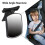 (Paste type) Reversing Assist Kit Blind Spot Mirror Car Baby Mirrors 1pc Paste Type Adjustable Kid Safety Rear View 6