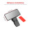 (Clip) Car Interior Rear View Mirror Adjustable Shatterproof Adjustable Car Mirror 360 Degrees Rotatable Child 7