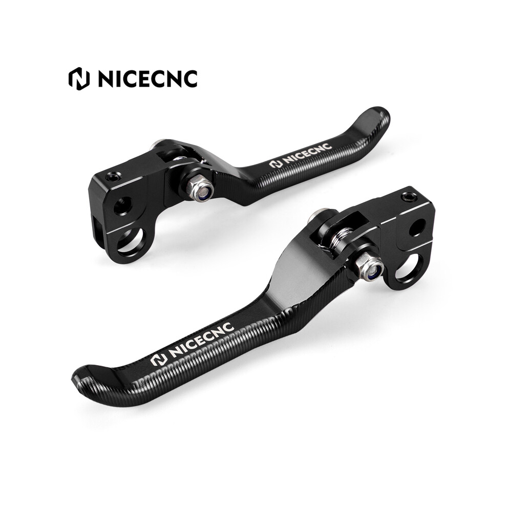 () For Surron Bee X Aluminum Folding Front Rear Brake Levers For Sur-Ron Bee S Bee L1e Black/Light 9180193672893