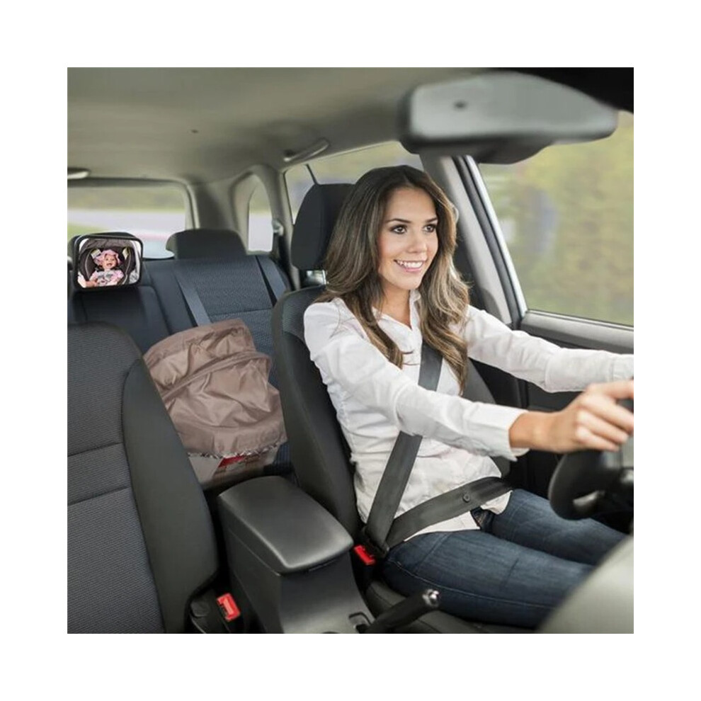 (Baby rearview mirror) Adjustable Wide Rear View Car Mirror Auto Spiegel Baby Child Seat Car Safety Mirror Monitor Headrest