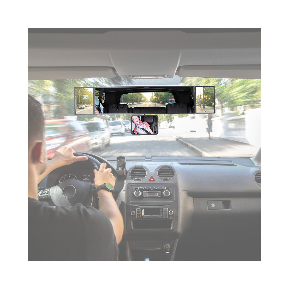 Car Mirrors Rear View Mirror 360 Wide Angle Panoramic Assisting Large Vision Interior Monitor Automotive 9180193700404