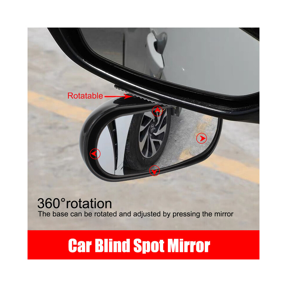 Universal Car Accessories Car Mirror Auxiliary Rear View Mirror Wide Angle Side Rear Mirrors Reverse 9180193704105