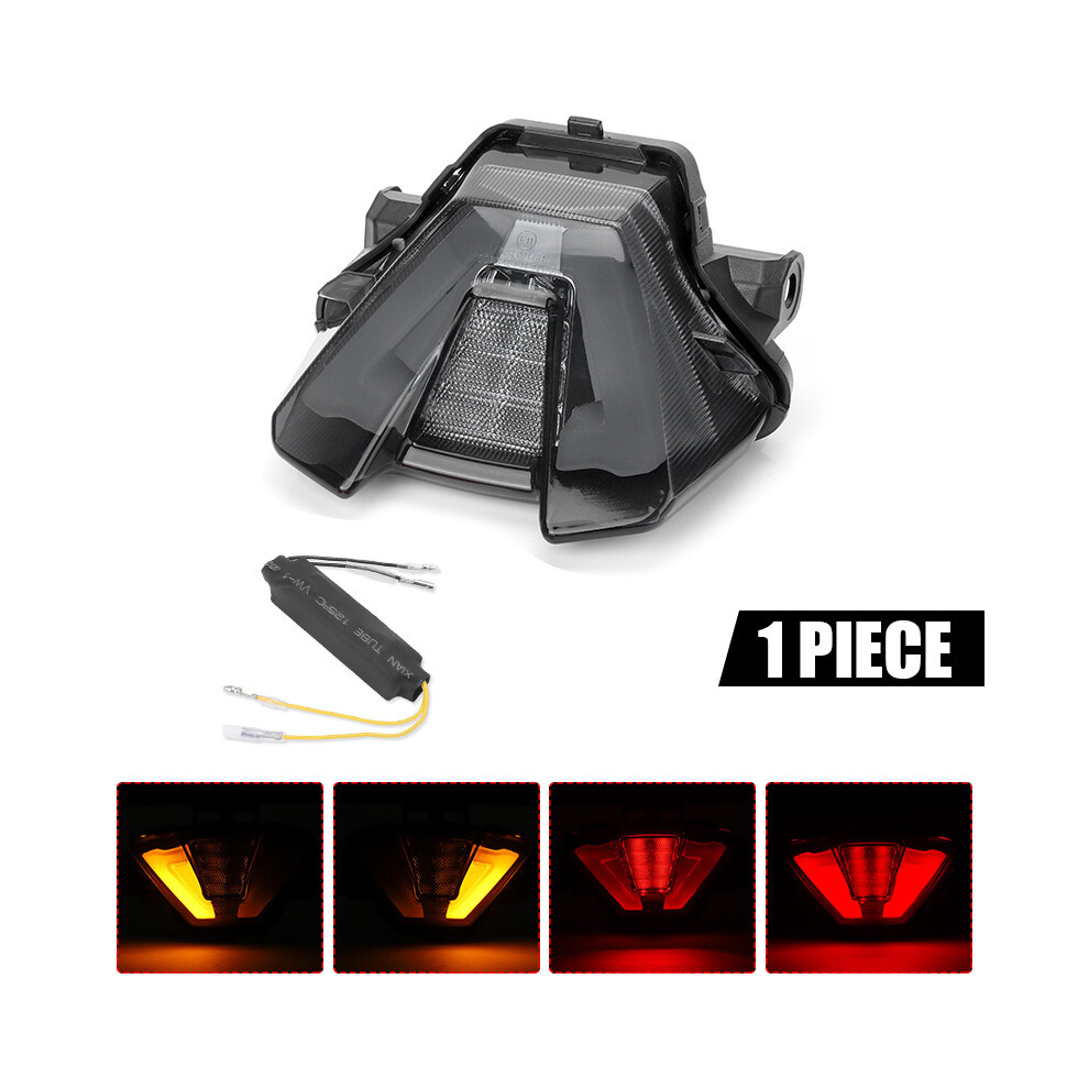 (1Pc) Motorcycle Modified Tail Brake Turn Signal Integrated Tail S Rear Led For Yamaha Mt07 Light 9180193673692