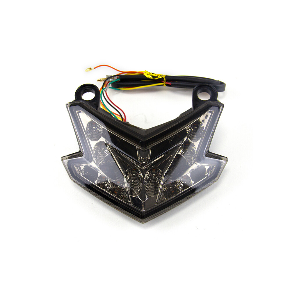 (Smoke) Motorcycle Tail Brake Stop Indicator Tail Lamp Led Rear Turn Signal S For Kawasaki Z800 Light 9180193666366