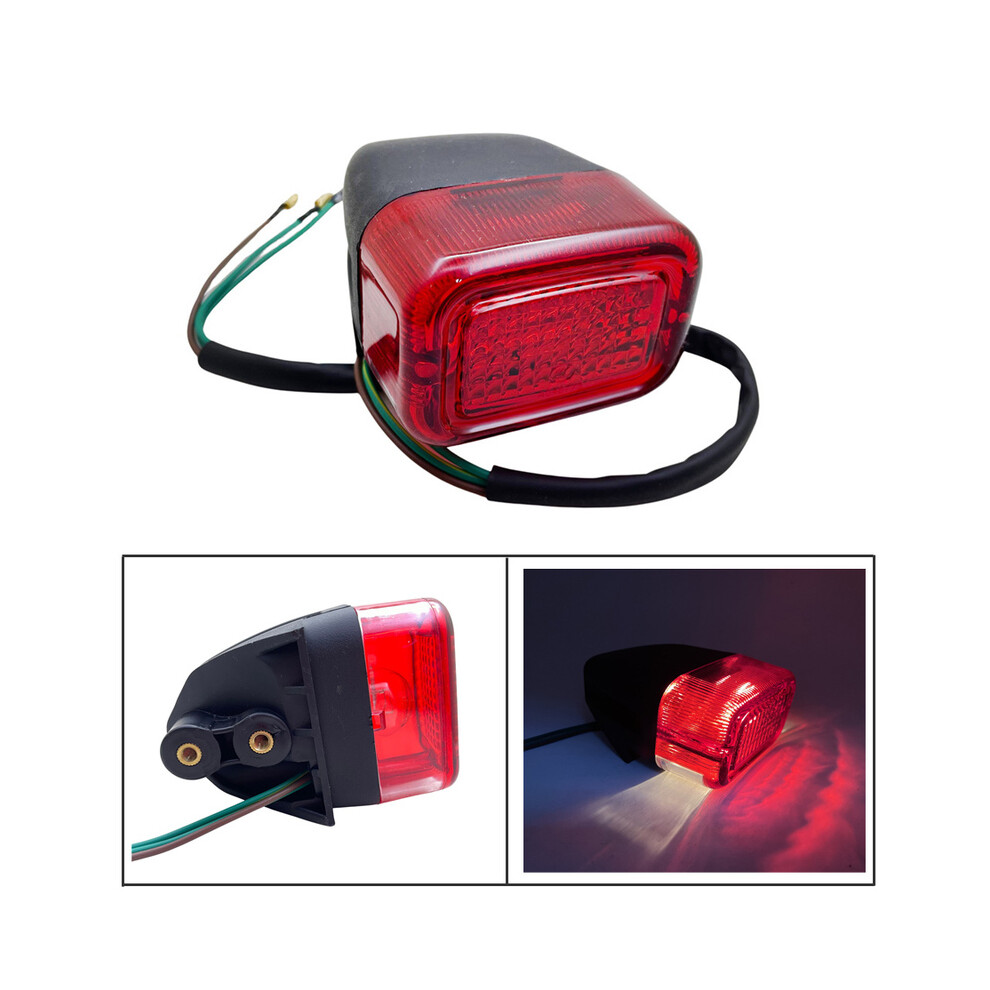 1Pc Motorcycle Rear Tail Brake Motocross License Plate Lamp Bulb Indicator For Yamaha Tricker Light 9180193666595