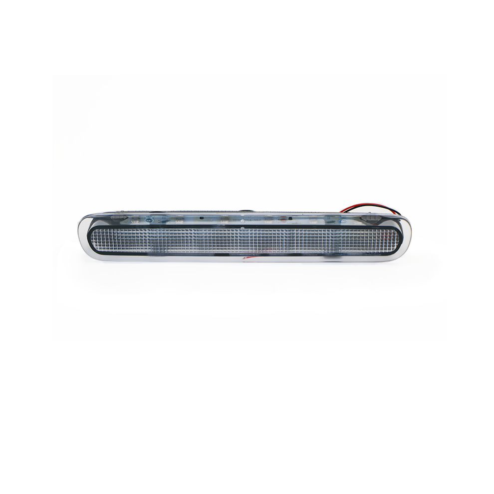 () 1Pc High Brake For Toyota Hilux Vigo 2005-2014 Tail Stop Third Brake Lights Turn Signal Rear Bumper White/Light 9180193667721