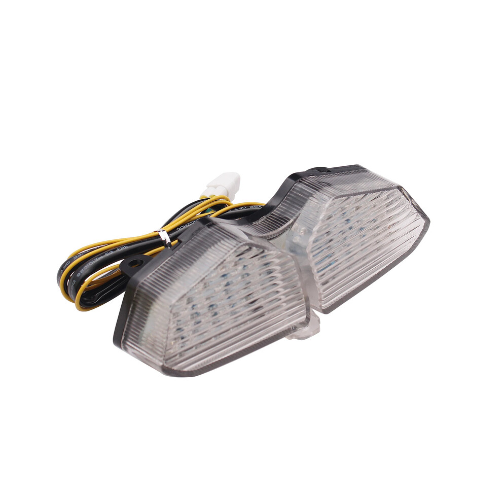 (Clear) Motorcycle Led Tail Rear Brake Tail For Yamaha Yzf R6s 2006-2008 Yzf R6 2003-2005 Xtz 1200 Light 9180193662559