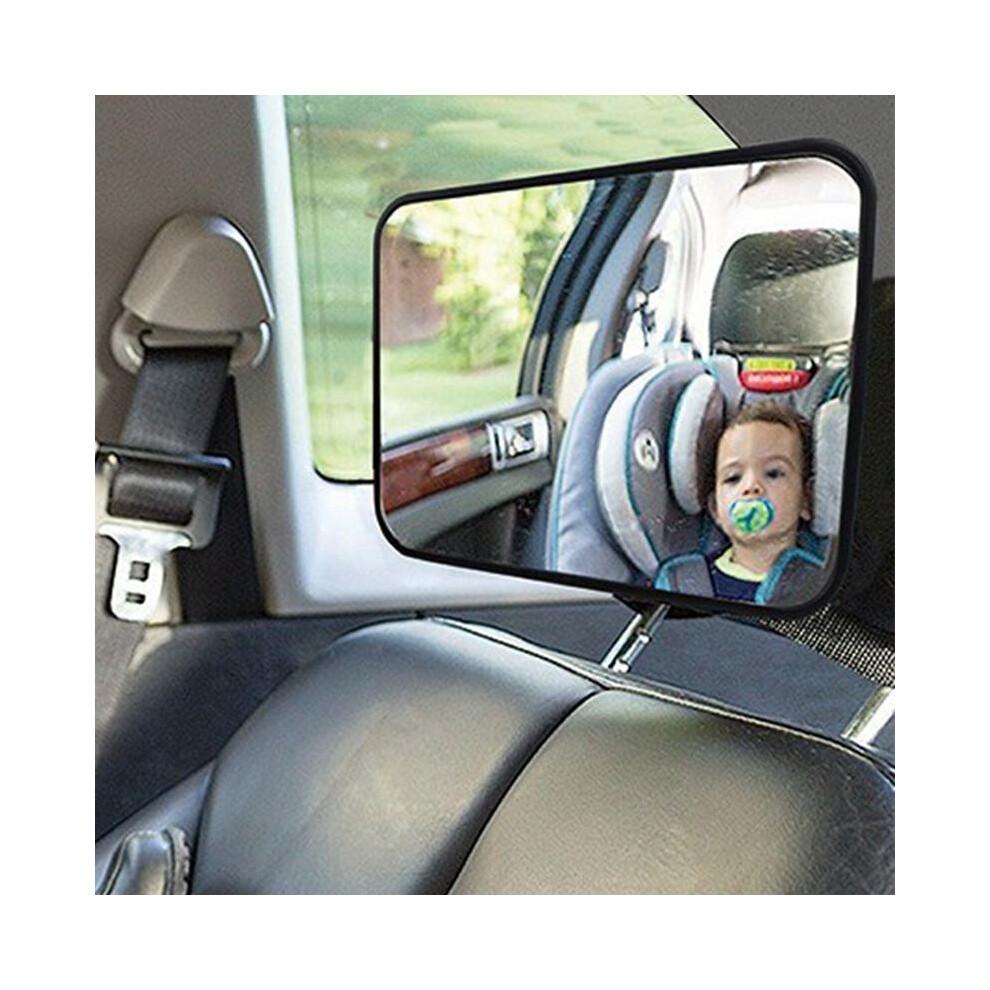 (S) Baby Car Rear Seat View Mirror Car child reverse observation mirror Adjustable Wide Seat Car Safety