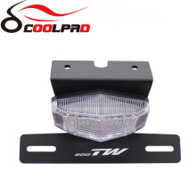 (A) Motorcycle License Plate Holder LED Light For YAMAHA TW200 TW 200 1989-2022 Tail Tidy Motorcycle Fender