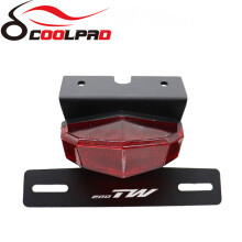 (B) Motorcycle License Plate Holder LED Light For YAMAHA TW200 TW 200 1989-2022 Tail Tidy Motorcycle Fender
