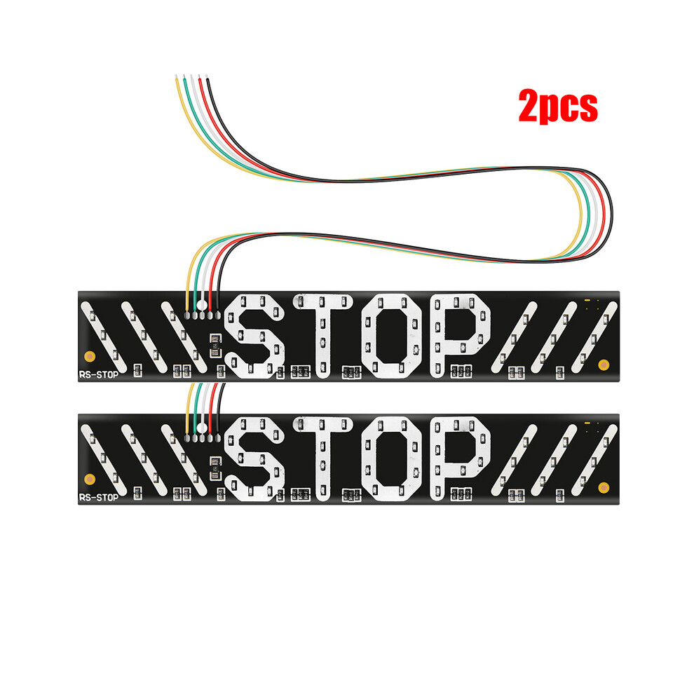 (2Pcs) 12V Taillights Motorcycle Turn Signal Lights With Stop Logo Flashing Brake Tail Lamps Turning Indicator 9180193663457