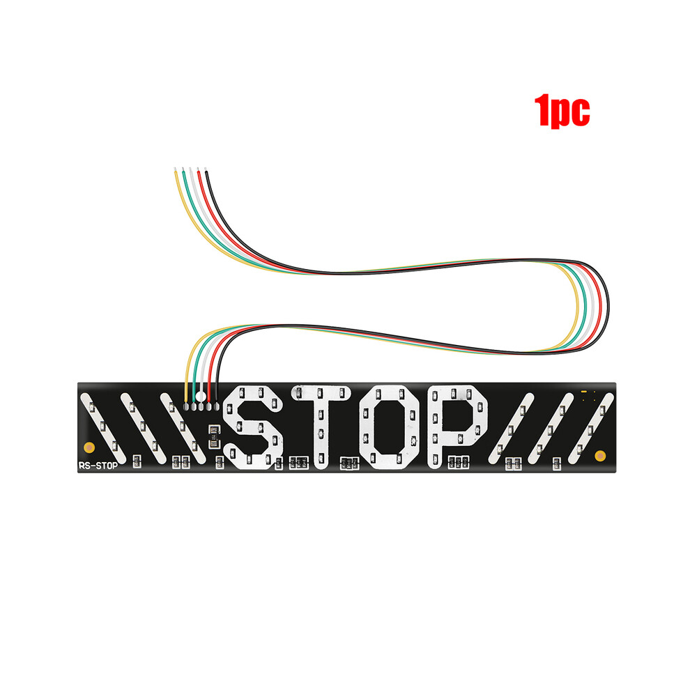 (1Pc) 12V Taillights Motorcycle Turn Signal Lights With Stop Logo Flashing Brake Tail Lamps Turning Indicator 9180193669176