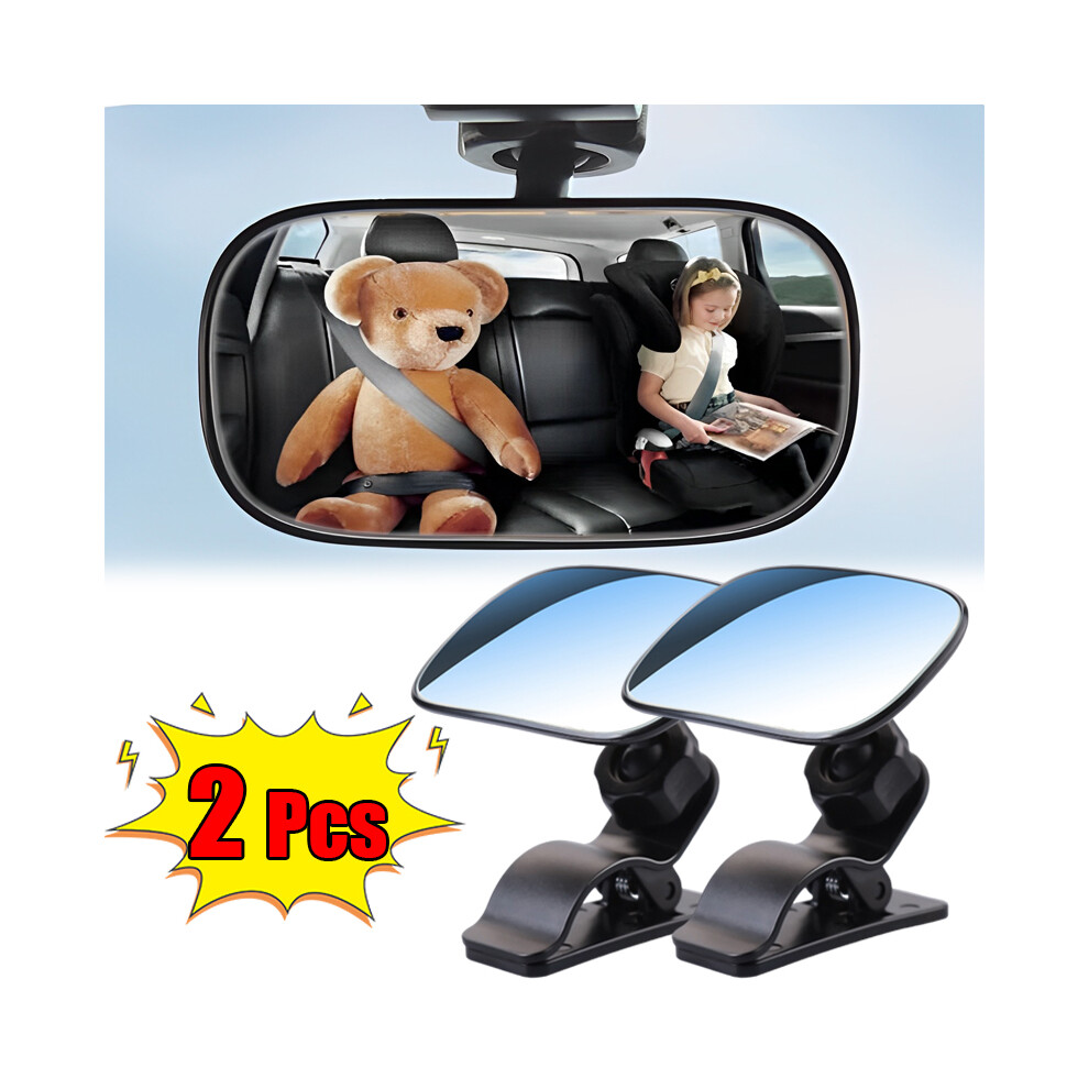 (1Pcs) Car Baby Mirrors Safety View Auto Back Seat Children Baby Car Mirror Facing Rear Infant Care Kids Safety