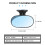 (Style 2 Clip type) 360 Degrees Rotatable Car Mirror Interior Baby Mirrors Dashboard Windshield Sun Visor Plate Auxiliary 5