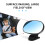 (Style 2 Clip type) 360 Degrees Rotatable Car Mirror Interior Baby Mirrors Dashboard Windshield Sun Visor Plate Auxiliary 4