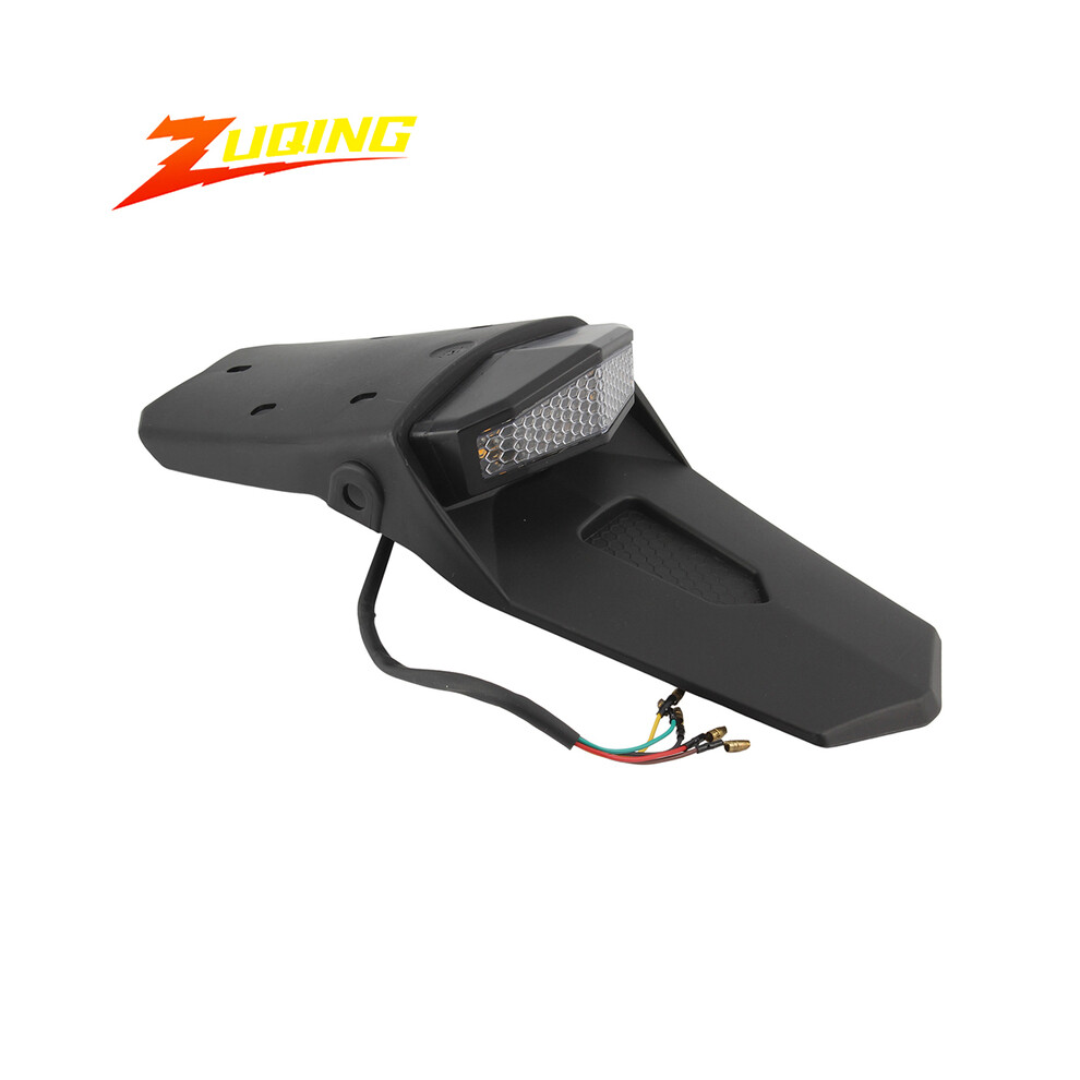 () Motorcycle Mudguard Tail Motorbike Brake For Honda Kawasaki Yamaha Suzuki Dirt Bike Enduro White/Light 9180193663518