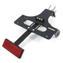 (With tail reflector) Motorcycle Accessories Rear Tail Tidy Fender Eliminator Kit License Plate Holder Bracket Fit For Yamaha