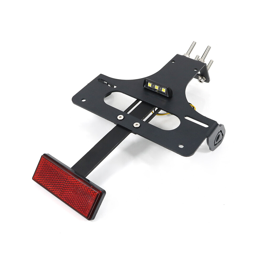 (With Tail Reflector) Motorcycle Accessories Rear Tail Tidy Fender Eliminator Kit License Plate Holder Bracket Fit For Yamaha 9180193672909