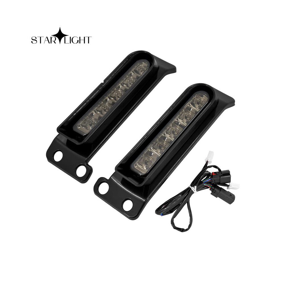 (Smoke) Motorcycle Filler Panel S Turn Signal Brake Rear Fender For For Harley Touring Electra Glide Light 9180193672305