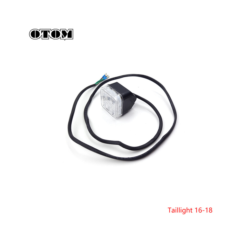 (Tail 16-18) Otom 2023 Motorcycle Tail Led Tail License Plate Rear Fender Mudguard Brake Lamp For Light 9180193668179