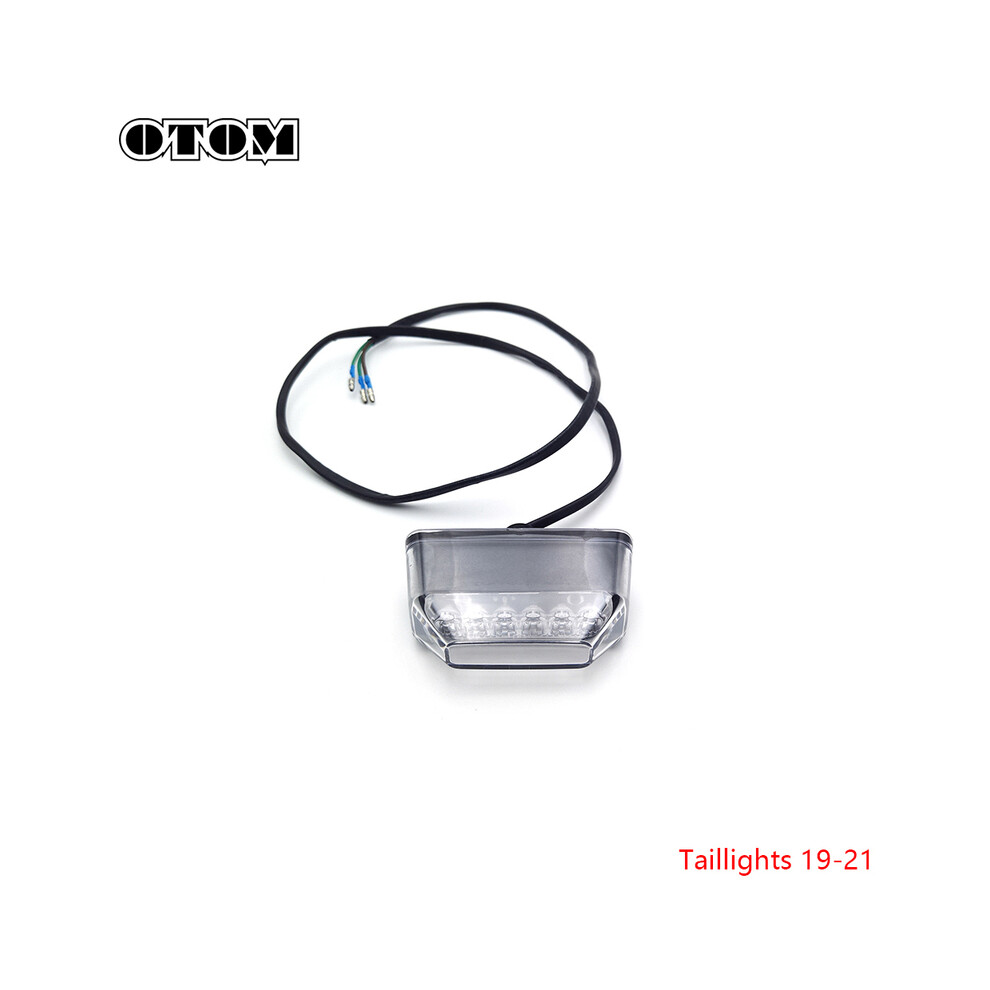 (Tail 19-21) Otom 2023 Motorcycle Tail Led Tail License Plate Rear Fender Mudguard Brake Lamp For Light 9180193668766