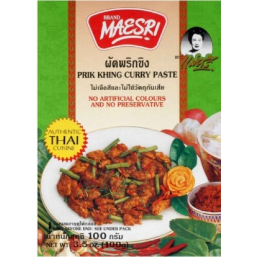 Prik Khing Curry Paste 100g