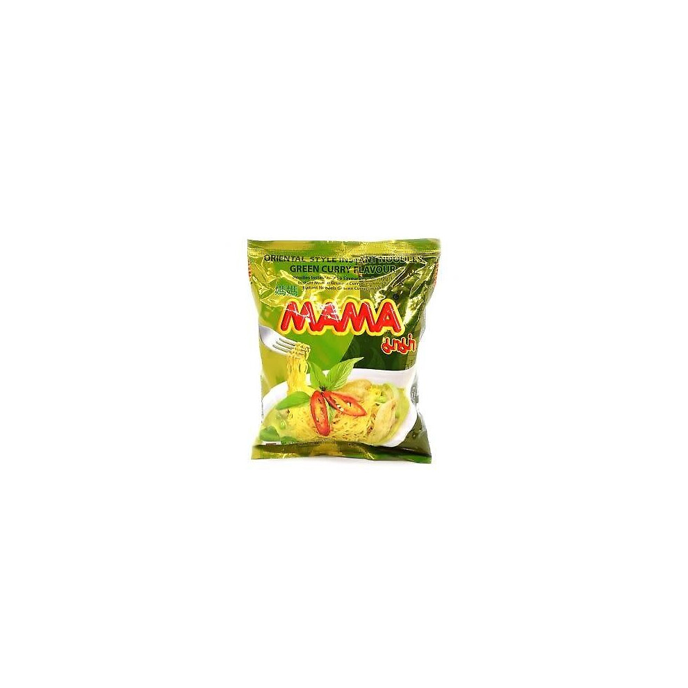 Mama Instant Noodles - Curry 55G Green