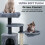 Large Multilevel Cat Tree Scratching Post with Plush Perches, Hideout and Rope Toy - Stable, Easy Assembly 4