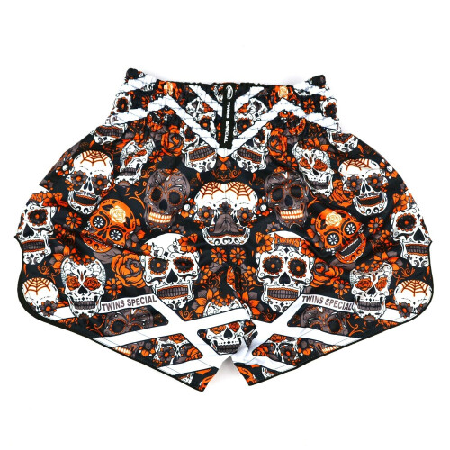 (X-Large) Twins Calaveras Muay thai Shorts 2