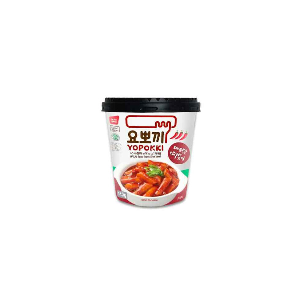 Yopokki Topokki - Rice Cake 140g Halal