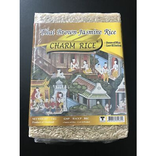 Brown Jasmine Rice 1kg - Fragrant Wholegrain Rice
