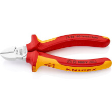 Knipex 70 06 140 bocn       tiepacie klie   te 5 51"""" chr   movan   /testovan    VDE