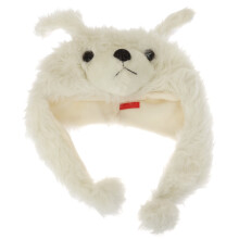 Childrens/Kids Animal Design Soft Winter Trapper Hat With Tassels