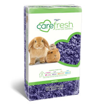 carefresh 99% støvfri lilla naturligt papir lille kæledyr sengetøj med lugtkontrol 23 l