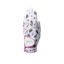 Glove It golfhandschoen voor dames, negen en wijn (klein, links)