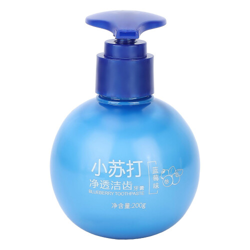 Baking Soda Toothpaste Stain Removal Teeth Cleaning Brightening Pump Toothpaste 200mlcleaning Teeth