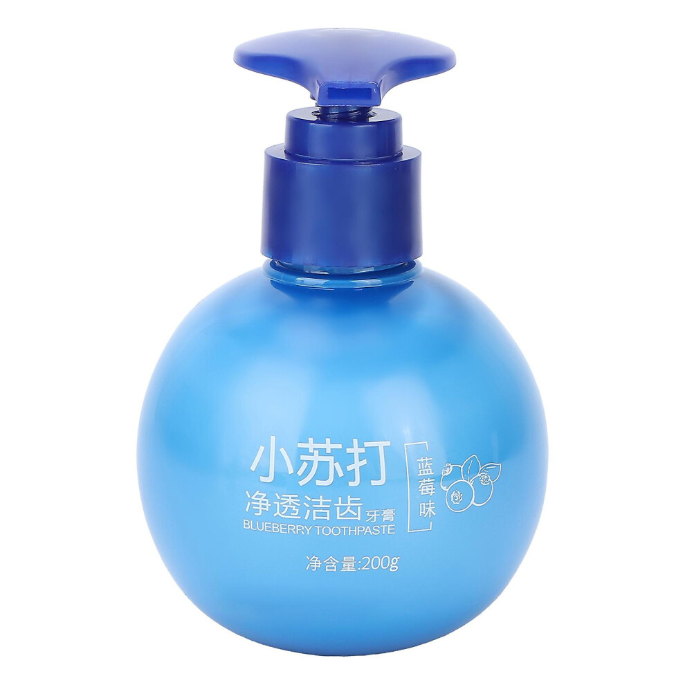 Baking Soda Toothpaste Stain Removal Teeth Cleaning Brightening Pump Toothpaste 200mlcleaning Teeth